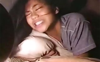 young asain teen does heir first anal