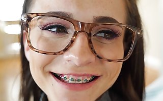 Teeny Teen With Braces Fucked To Orgasm By Friend‘s Brother