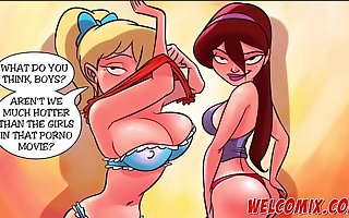 A hot afternoon of studying - Burnish apply Naughty Accommodation billet Tittle 6