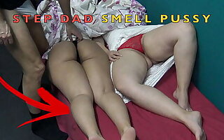 Step Dad Fragrance the Pussies of Step daughter and her Chubby Friend After Party