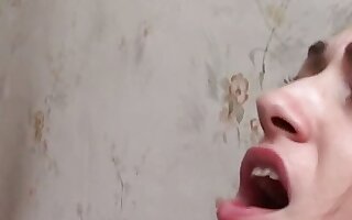 Gorgeous brunette teen opens her holes deep to her friend's cock who doesn't hesitate and pounds her making her orgasm